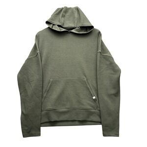 Soybu BS9307 Hoodie Men's Size M Olive Green Long Sleeve Thumbhole Fleece Lounge